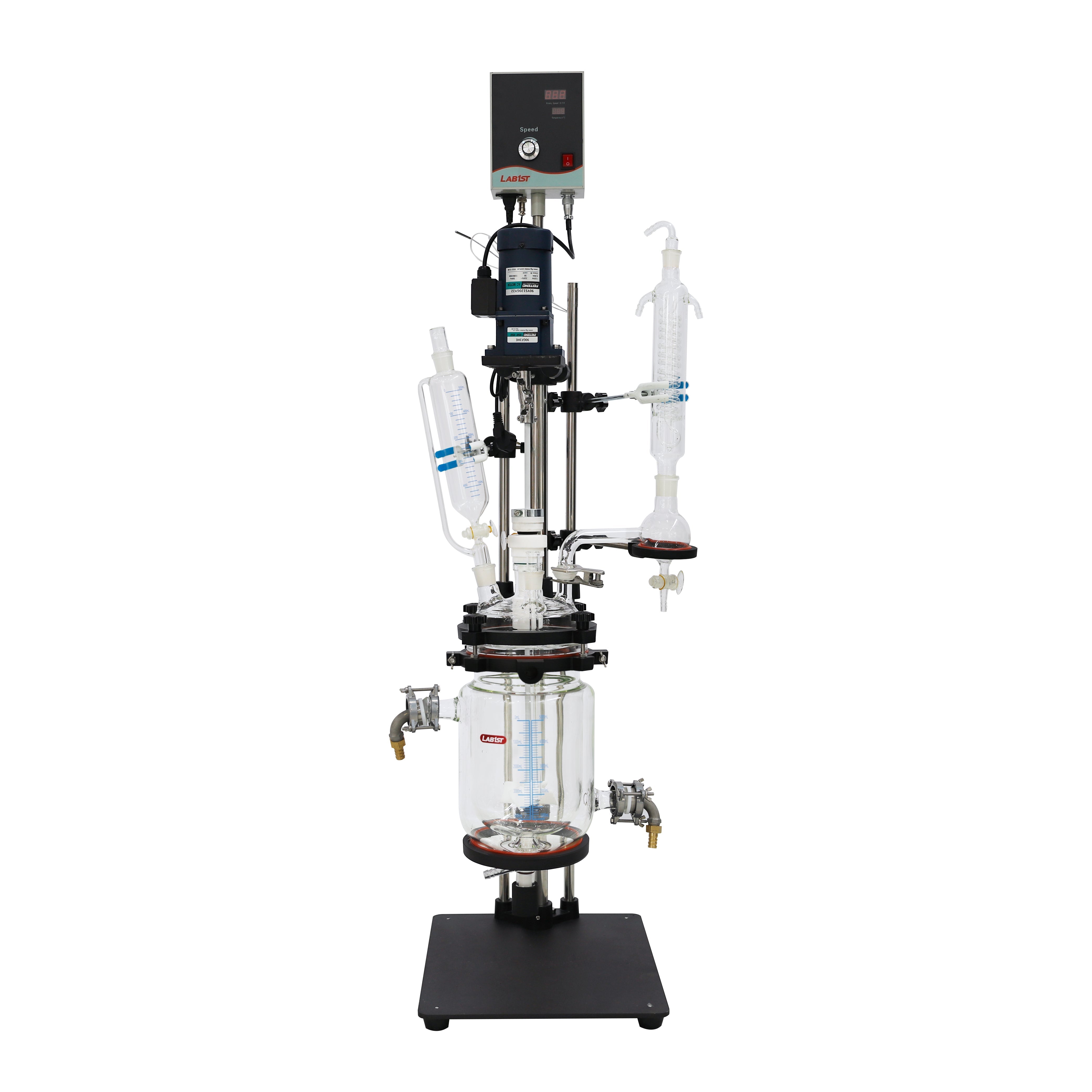 5L Jacketed Glass Reactor