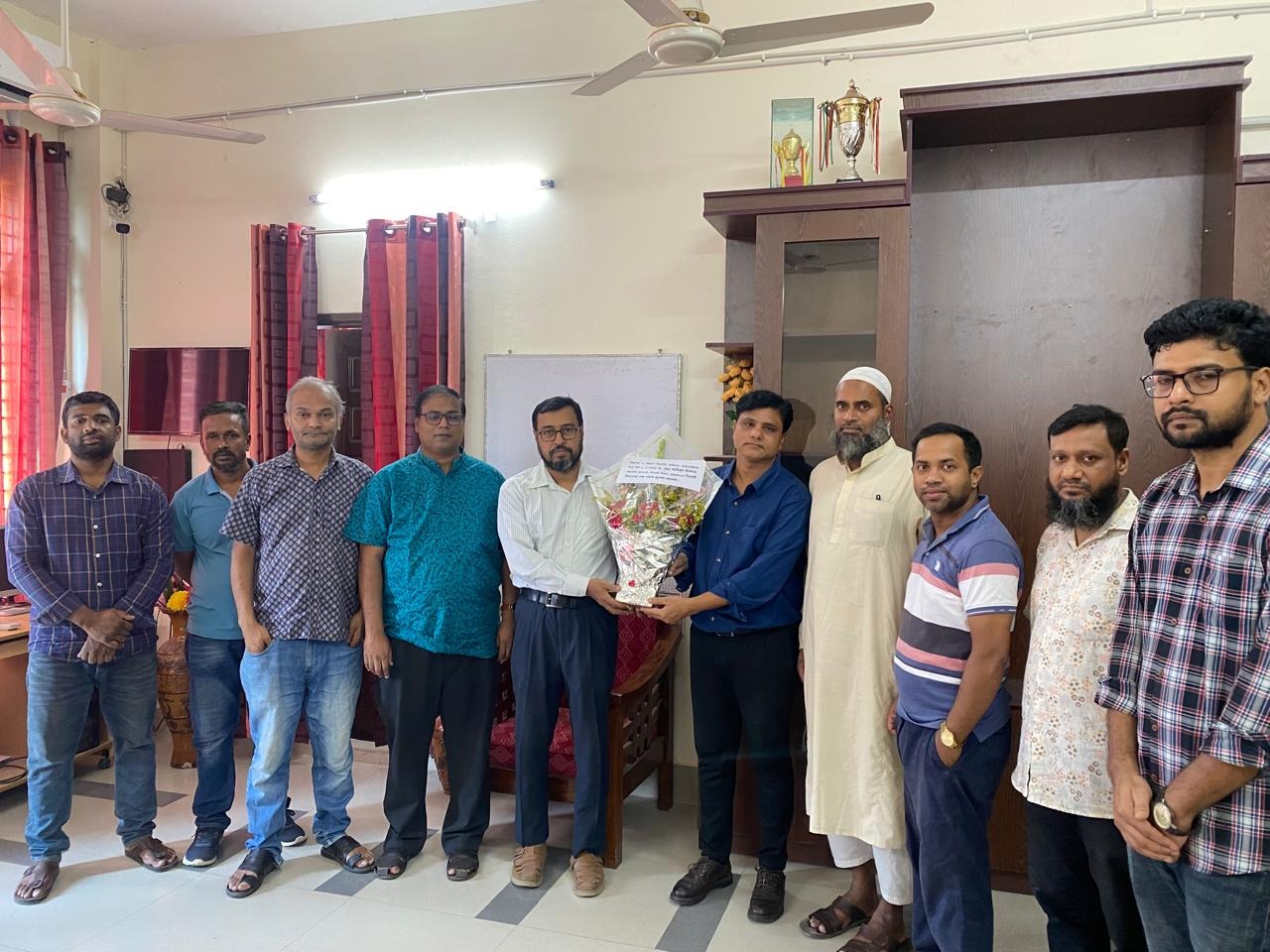 JUST Faculty Delegation with Vice-Chancellor