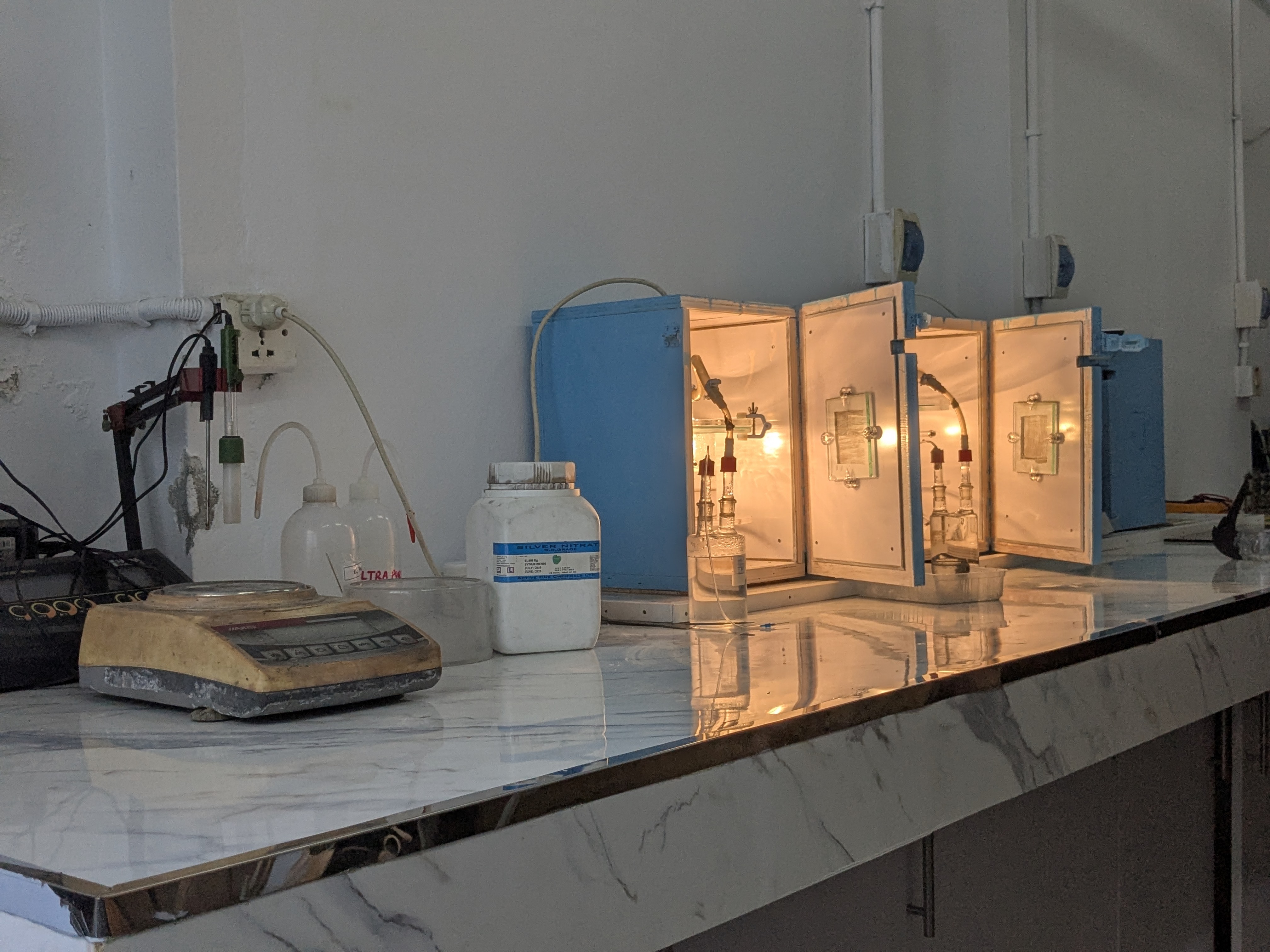 Materials characterization instruments